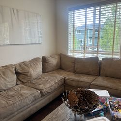 2 Piece Sectional couch - Free! 