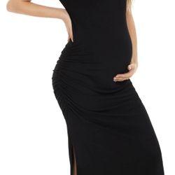 Long Maternity Dress