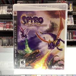 The Legend Of Spyro Dawn Of The Dragon PS3