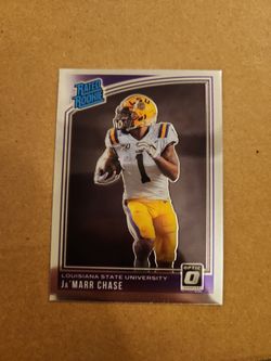 Ja'marr chase donruss optic rated rookie