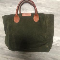 G.H.Bass Suede Bag