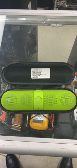 Beats pill lime green