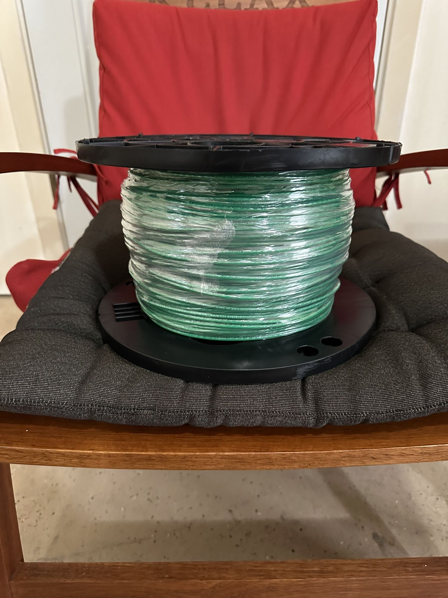 THHN/THWN 12 AWG Green Coated Copper Cable 1000ft