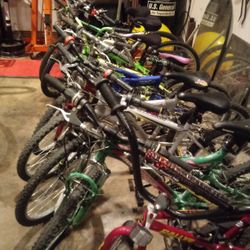 26 inch 24 inch 20 inch 16 inch bikes