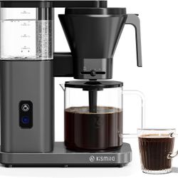 Kismile 8-Cup Coffee Maker, 6-Min Quick Brew