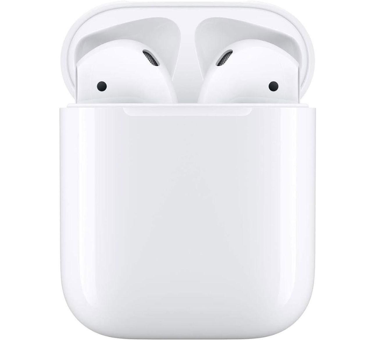 Apple AirPods (2nd Generation) Wireless Ear Buds, Bluetooth Headphones with Lightning Charging Case Included,