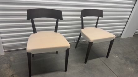 Nice wood chair set