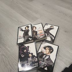 Black Butler 1,2,3, 4, &6