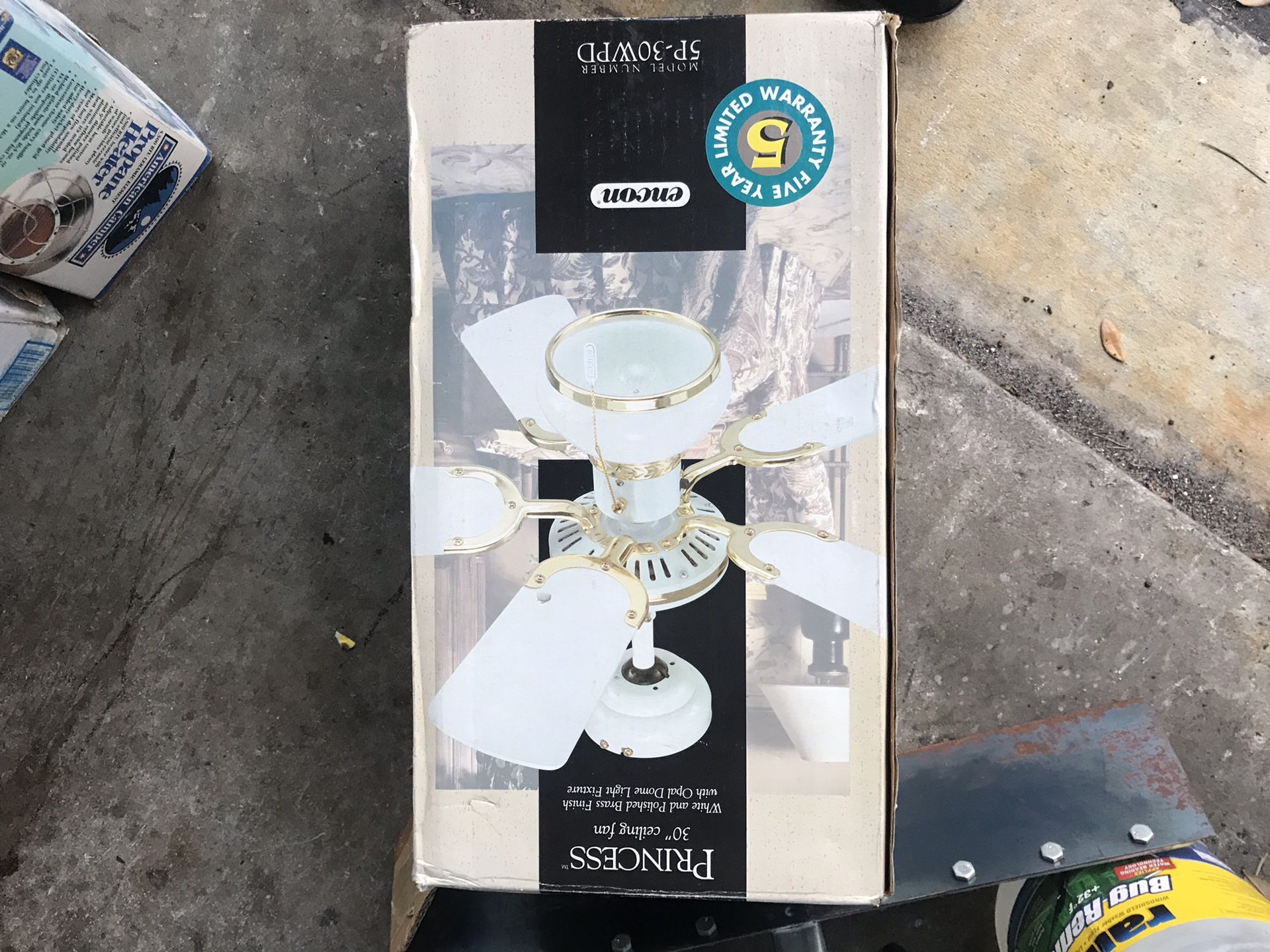 PRINCESS CEILING FAN BRAND NEW