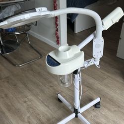 Facial Steamer With Wheels 