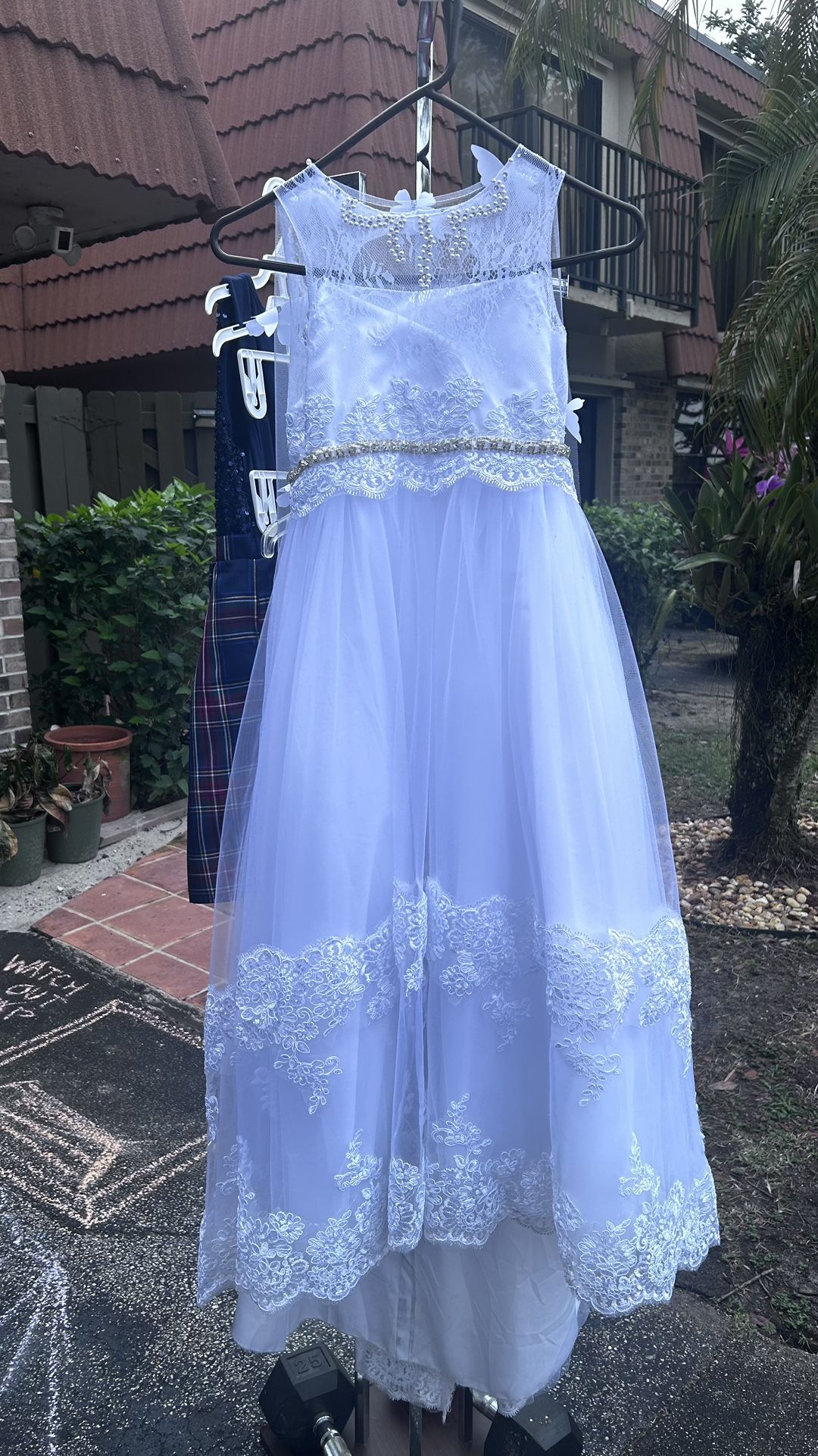 Baptism/communion Kids Dress