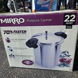 22 Quart Pressure Canner 