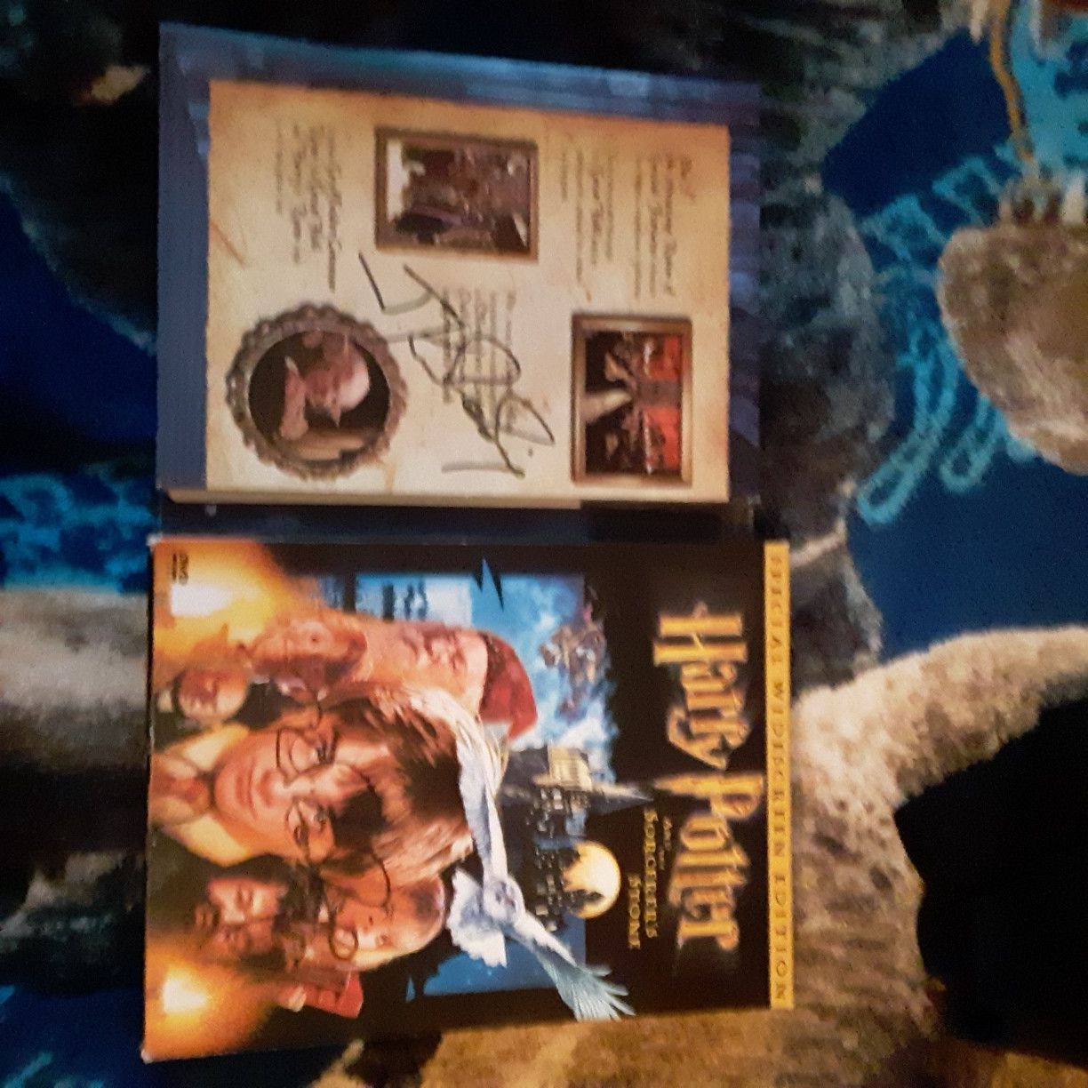 J.K. ROWLING Signed Harry Potter DVD