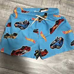 Zara Hot Wheels Swim Shorts - Size 5 Years