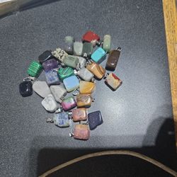 4 Dollar Each Stone Necklace 