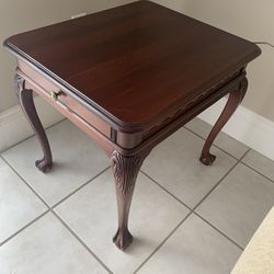 Pennsylvania house solid cherry wood side table