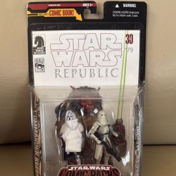 Star War Comic Pack 30th Anniversary Commander Keller Galactic Marine