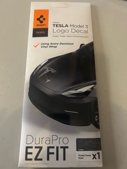 Tesla model three logo decals