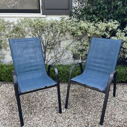 Blue Patio Chairs - Outdoor Furniture 