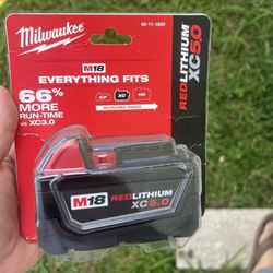 Milwaukee Batteries New