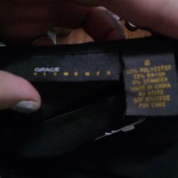 Black Shirt New Tags size8