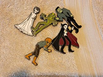 Pins Small Pins $1 / Monster Pin $40 For All 5 Of Them.