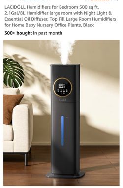 LACIDOLL new 8L humidifier W remote