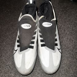 Nike Football Cleats Black And Grey
