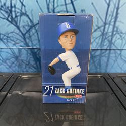 Zack Greinke Dodgers Bobblehead 