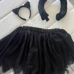 Cat Costume With Tutu 