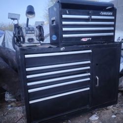 2 Husky Toolboxes