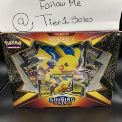 Shining Fates Pikachu V Box