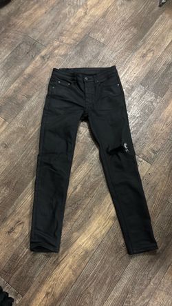 Black ripped ksubi jeans