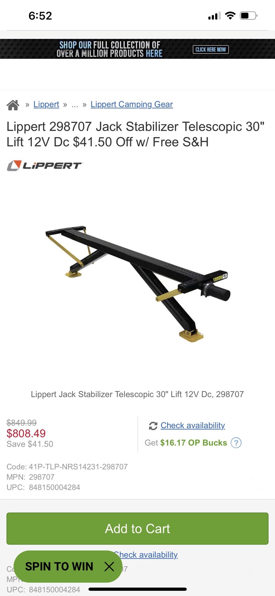 Lippert Stabilizer