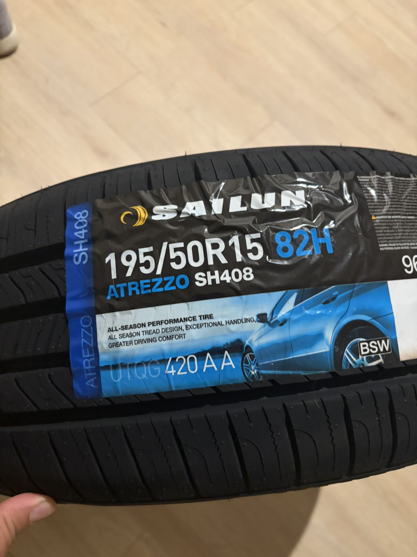 195/50/15 Tires Brand New Pair