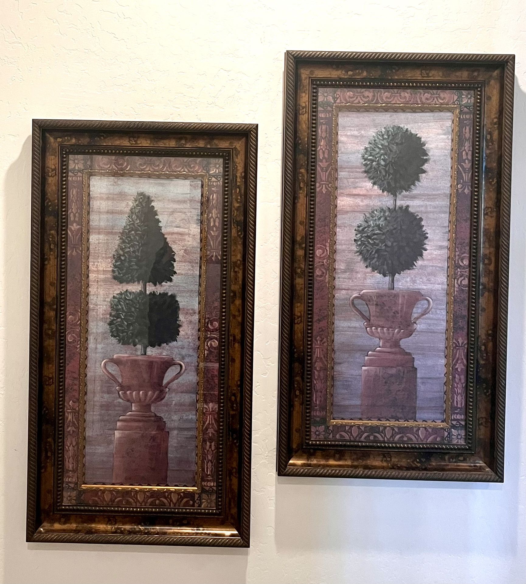 Beautiful Decor Topiary Tapestry Hanging Picture Frames.