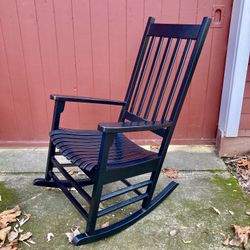 Rocking Chair Solid Wood Barely Used 