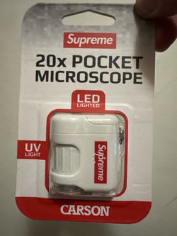 Supreme 20x Pocket Microscope Keychain