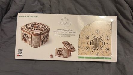 Ugears DIY Mechanical Treasure Box