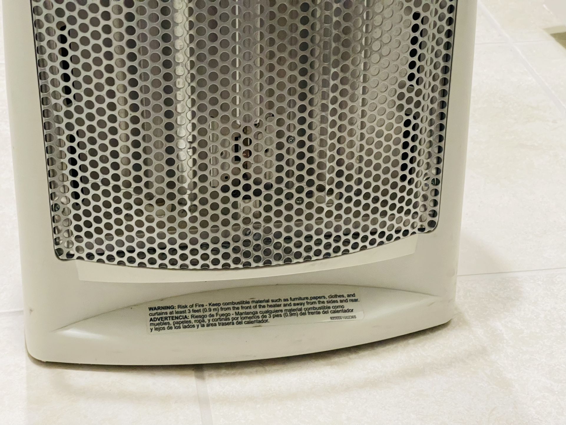 Heater Sunbeam SQH310 Infrared Large Room Electric Tower Quartz
