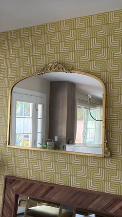 Ecclectic Gold Mirror
