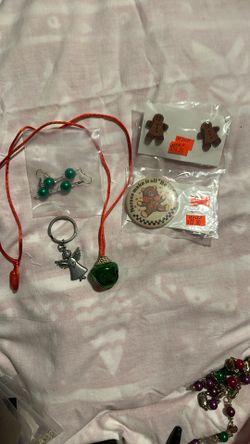 Christmas Jewelry Lot