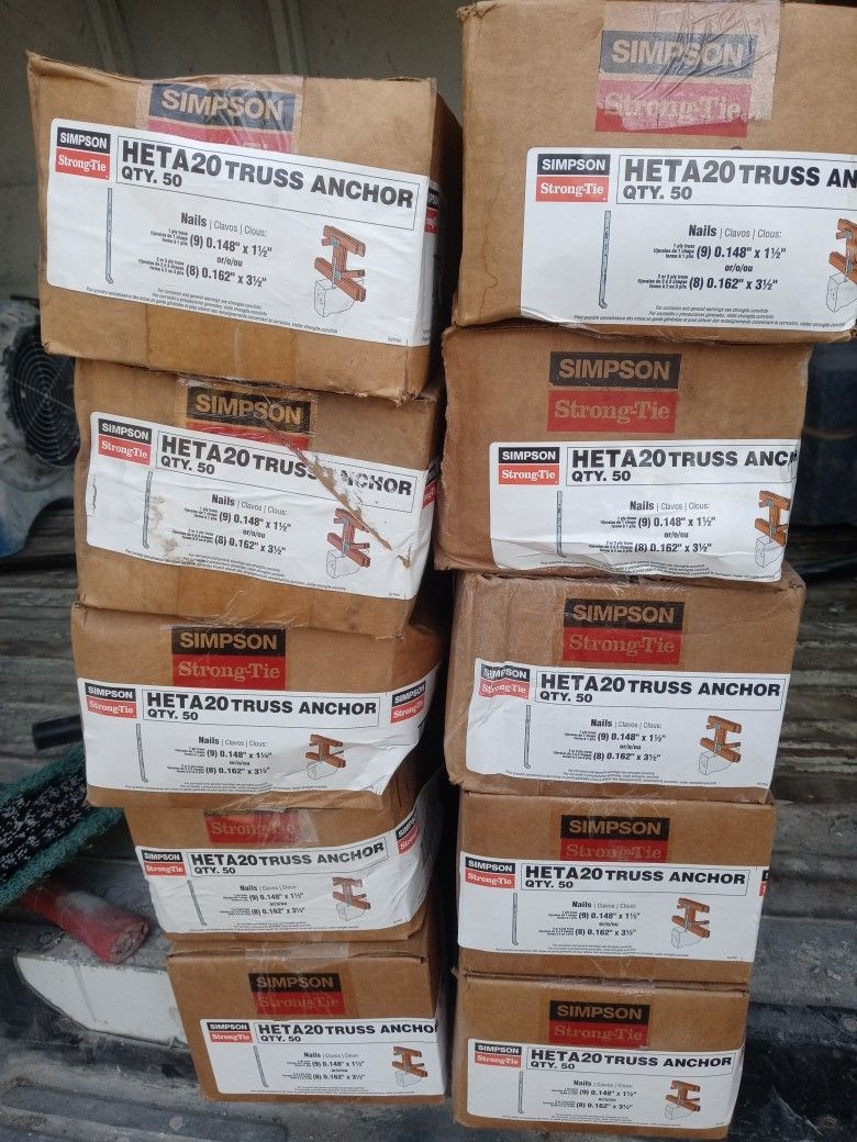 Heta 20 Truss Straps 50 A Box for Sale in Orlando, FL OfferUp