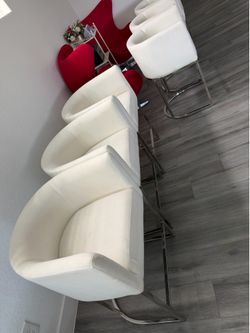 6 Bar stools counter stools