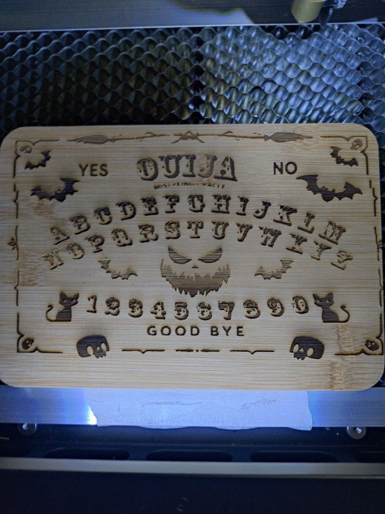 Creepy Christmas Ouija Board