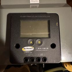 GoPower Go Power 10A 12v 28v GP-PWM-10 digital solar charge controller