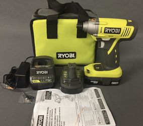 Ryobi 18-Volt ONE+ Lithium-Ion Impact Driver Kit