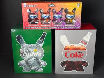 Kidrobot Coca-Cola Dunny Figures Bundle