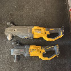 DeWalt flex volt half-inch drill and quick release drill