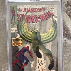Amazing Spider-Man #48 (1967) CGC 9.4 — O/w to White; 1st Blackie Drago Vulture